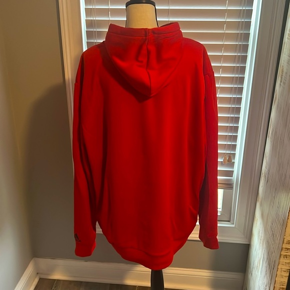 Adidas NHL Carolina Hurricanes red hoodie sweatshirt, unisex sz 2XL - Picture 5 of 9